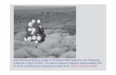 John Ninomiya flying a cluster of 72 helium-filled ...€“4 vHYDROSTATIC FORCES ON SUBMERGED PLANE SURFACES Hoover Dam. plane ... For floating bodies A solid body dropped into a