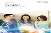 Product Brochure WiMAX - mechatec.co.kr · Product Brochure WiMAX ... • Max. Capture Duration: ... MA5612 Series Dipole Antenna The MA5612 series of 13 types of fixed-element length,