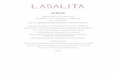 menu La Salitalasalitarestaurante.com/wp-content/uploads/2017/03/menu-La-Salita... · la salita banana macho and satÊ sauce tamarind lacquered, red prawn and sweet sour veggies salmon