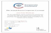 Amec Foster Wheeler plc Corporate Covenant pledge - gov.uk · Section 1: Principles Of The Armed Forces Corporate Covenant 1.1 We Amec Foster Wheeler plc will endeavour in our business