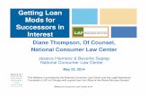 Getting Loan Mods for Successors in Interest for Successors in Interest Earn CLE Handling Mortgage Servicing Cases under the New CFPB Regulations For Consumer Attorneys and Advocates