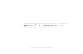 ABBYY FineReader 11 · Business Card Reader (налично само в Corporate Edition)
