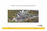 Safety rules at the Gothenburg refinery 8 - Nynas rules at the Gothenburg refinery. ... Main principles • According to Nynas HSSEQ policy strive to improve the HSSE&Q performance