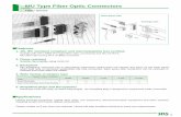 MU Type Fiber Optic Connectors - Digi-Key Sheets/Hirose PDFs/HMU.pdf · MU Type Fiber Optic Connectors ... MU Backplane connector has a self-holding mechanism which does not transfer