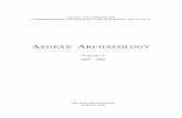 AEGEAN A - iaepan.edu.pl Zachou AEA 7 Excavations at... · 38 ALEYDIS VAN DE MOORTEL AND ELENI ZAHOU AEA 7 ... the Institute of Aegean Prehistory, ... goblet, and a small kylix) ...