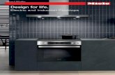 Electric and Induction Cooktops - Miele CA | Premium ... · Electric and Induction Cooktops Design for life. 2 ... as HiLight heating elements on electric cooktops and the exceptionally