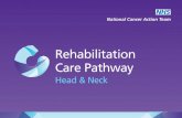 Rehabilitation Care Pathway - cancerni.netcancerni.net/files/file/AHP/NCAT_Rehab_HeadAndNeck.pdf · during assessment by medical/nursing/AHP staff doing the screening Rehabilitation