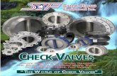 “THE WORLD OF CHECK VALVES - Bay Port Valve & … Check Valves, Butterfly Valves 2” to ... Foot Valve Assembly ... stronger than the equivalent length of pipe.