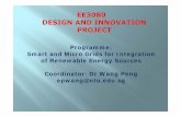 Programme: Smart and Micro Grids for Integration of ... and Micro Grids for Integration of Renewable Energy Sources Coordinator: Dr Wang Peng epwang@ntu.edu.sg National Grid Micro