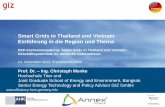 Smart Grids in Thailand und Vietnam Einführung in … Smart Grids in Thailand und Vietnam Einführung in die Region und Thema PEP-Fachveranstaltung: Smart Grids in Thailand und Vietnam