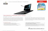 THE LENOVO THINKPAD X220 TABLET€¦ · Lenovo® recommends Windows® 7 Professional. THINKPAD X220 TABLET PRODUCTIVITY ON-THE-GO The ThinkPad® X220 Tablet is …