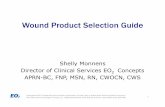 Wound Product Selection Guide - EO2 Conceptseo2.com/resources/2012Dressings.pdfDisclaimer The information presented herein is provided for educational and informational purposes only.