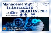 Dr. Athula Ekanayake - Faculty of Management | University ...mgt.pdn.ac.lk/sitefiles/pdf/Internship Diary.pdf · Dr. Athula Ekanayake ... Internship experience of Seneviratne at Central