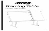 Framing Table Manual 2010 - Southern Tool Home Page all of the Framing Table components and remove them from ... Accessories and other Products R R ... They feature Hardened steel