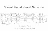 Convolutional Neural Networks - Virginia Techjbhuang/teaching/ece5554-4554/fa16/... · Convolutional Neural Networks Computer Vision Jia-Bin Huang, ... A biological neuron An artificial