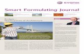 Smart Formulating Journal - Coatings Evonikcoatings.evonik.com/product/coatings/Documents/Smart-Formulation... · of products and solutions for paint components, span-ning resins,