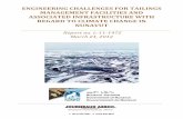 ENGINEERING CHALLENGES FOR TAILINGS MANAGEMENT … · ENGINEERING CHALLENGES FOR TAILINGS MANAGEMENT FACILITIES AND ASSOCIATED INFRASTRUCTURE WITH REGARD TO CLIMATE CHANGE IN NUNAVUT