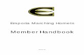 Emporia Marching Hornetsfreezetr/courses/mu372... · The Director of Bands works with the Marching Band Director in overseeing all aspects of ... include arranging, instructing, recruiting,