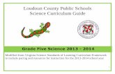 Loudoun County Public Schools Science … 5th...Loudoun County Public Schools Science Curriculum Guide ... Periodic table, Solutions, mixtures 5.4 15 The Effect of Heat on ... Fifth