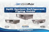 Split System Refrigerant Piping Guide - United CoolAir · ranty of equipment, final piping design and configuration should only be done by qualified individuals trained in ... Split