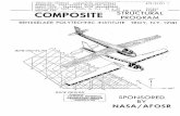 L Polytechnic Inst., Troy,,N. Y.) 84 p Unclas … Inst., Troy,,N. Y.) 84 p HC Unclas. ... (Composite Aircraft Program Com ... fabricate and test an ultralight glider using composite