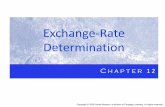 Exchange-Rate Determination - Washington State …hallagan/EconS327/weeks/week10/Carbaugh12r.pdfDeterminants of Exchange Rates o governed by supply and demand factors o short run:
