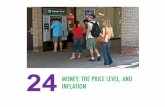 MONEY, THE PRICE LEVEL, AND INFLATION - …economicswithglen.com/Economics/Econ_1022B_Lecture_Notes_pg_1...MONEY, THE PRICE LEVEL, AND 24 INFLATION. Copyright © 2016 Pearson Canada