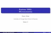 Business 33001: Microeconomics - Booth School of …faculty.chicagobooth.edu/owen.zidar/teaching/Fall 2016/lectures... · Business 33001: Microeconomics Owen Zidar University of Chicago