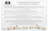 CORNERSTONE’S HOLIDAY SHOP - awcmn.orgawcmn.org/wp-content/uploads/2015/10/Cornerstones-Holiday-Shop... · DONATIONS NEEDED: NEW AND UNUSED GIFTS for moms, dads, sisters, and brothers