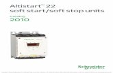 Altistart 22 soft start/soft stop units - Steven Engineering · Detail” for features, ... necessary to bypass the starter at the end of the starting ... soft start/soft stop units