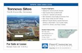 Tennova Sites Property Highlights - 5881000.com · Tennova Sites North Knoxville, Tennessee. Property Highlights: • Adjacent to Tennova North Hospital • High Growth Area of Halls/Powell