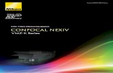 CNC Video Measuring System CONFOCAL NEXIV - Nikon · Teaching Generation ... * Monitor images are simulated. Company names and product names appearing in this brochure are their registered