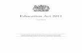 Education Act 2011 - legislation · 22 The qualifications standards objective 23 Enforcement powers Qualifications: Wales 24 Enforcement powers of Welsh Ministers ... Education Act