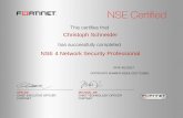 NSE Certified - msit.ch Certified has successfully completed This certifies that MICHAEL XIE CHIEF TECHNOLOGY OFFICER FORTINET KEN XIE CHIEF EXECUTIVE OFFICER FORTINET TROUBLESHOOTER