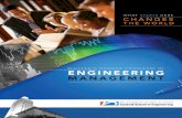 MASTER’S DEGREE PROGRAM IN ENGINEERING MANAGEMENTlifelong.engr.utexas.edu/pme/brochure_enm.pdf · what starts here changes the world master’s degree program in engineering management