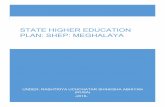 State higher Education Plan: shep: Meghalaya - RUSArusa.nic.in/download/151/shep/3091/state-higher-education-plan...In the State Higher Education Plan ... in the present state plan.