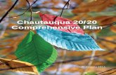Chautauqua 20/20 Comprehensive Plan 20/20 – Comprehensive Plan ... Tourism & Cultural Resources ... realize its hope for a bright future.