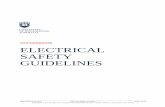 Electrical Safety Program - University of Wollongongweb/@ohs/documents/... · 6.6 Energised Electrical Work ... This guideline outlines the University’s electrical safety program,
