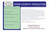 ISPOR STUDENT NEWSLETTER · Name: Shweta Pathak , Co-chair ... Name: Ankit Shah , Co-chair ... specific aims page in National Institutes of Health style. We