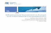 Infrastructure Investment in Europe and International ...€¦ · Infrastructure Investment in Europe and International Competitiveness ... Infrastructure Investment in Europe and