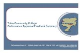 Tulsa Community College Performance Appraisal … Community College Performance Appraisal Feedback Summary. ... • Share final thoughts ... – Extracurricular activities used as