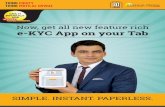 e-KYC App Leaflet - Motilal Oswal · Oswal Tower, Rahimtullah Sayani Road, Opposite Parel ST Depot, Prabhadevi, Mumbai-400025; Tel No.: 022-3980 4263; ... Title: e-KYC App Leaflet