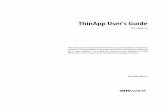 ThinApp User’s Guide - VMware – Official Site · ThinApp User’s Guide ... Sample Isolation Mode Configuration Depending on Deployment Context 45 ... Late-breaking news and descriptions
