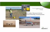 CBR Index Measurements For Gravel Runway Assessment pm/CBR Index... · CBR Index Measurements For Gravel Runway Assessment Presented ... Correlation to CBR ... Assessment Of In-Situ