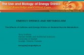 ENERGY DRINKS AND METABOLISM - NIH Office · ENERGY DRINKS AND METABOLISM . The Effects of Caffeine and Energy Drinks on Skeletal Muscle Metabolism . Terry Graham . Human Health and