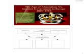 The Age of Absolutism in Europe 1600-1715 - Weeblyhistoryscholars.weebly.com/uploads/1/4/7/8/1478974/the_age_of...- Its establishment of a standing army which Louis ... Organ in Louis