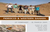 Morocco & Western Sahara - CloudBirders€¦ · Morocco & Western Sahara 27 February - 15 March 2014 Albert de jong Mark de Vries Jorrit Vlot Thijs Fijen Ruben vlot