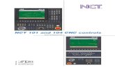 NCT 101 and 104 CNC controls · Dear CNC Integrator, NCTIndustrial Electronics develops and produces advanced CNC systems for machine tools and other industrial applications.