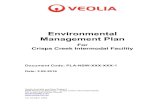 Environmental Management Plan - Veolia · Environmental Management Plan For Crisps Creek Intermodal Facility Document Code: PLA-NSW-XXX-XXX-1 Date: 2.09.2016 ... BSc, MSc&Tech Reviewed