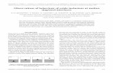Observations of behaviour of oxide inclusions at molten ... · observations of behaviour of oxide inclusions at molten slag ... observations of behaviour of oxide inclusions at molten